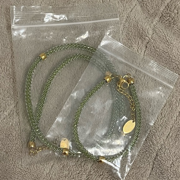 Danbury Mint August birthstone inspired necklace and bracelet set. NWOT - Picture 2 of 7